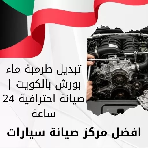 تبديل طرمبة ماء بورش
