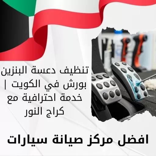 تنظيف دعسة البنزين بورش